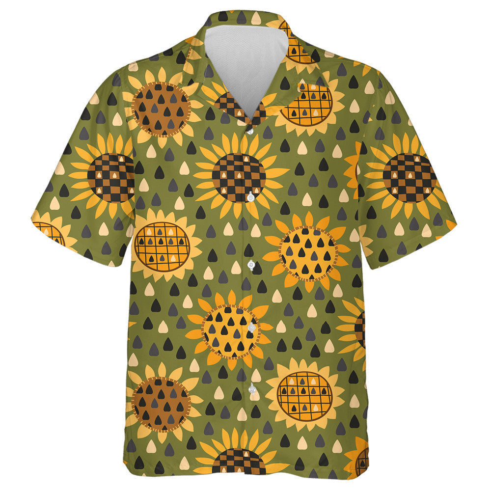 Western Plants Flowers Field With Colorul Seeds Hawaiian Shirt, Hawaiian Shirt Gift, Christmas Gift