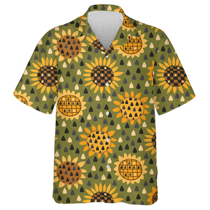 Western Plants Flowers Field With Colorul Seeds Hawaiian Shirt, Hawaiian Shirt Gift, Christmas Gift