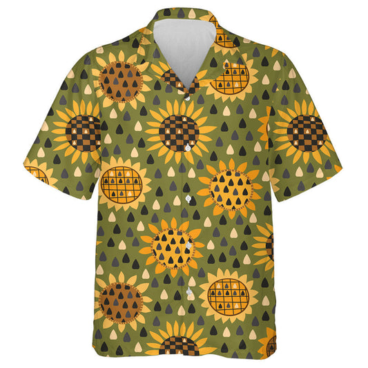 Western Plants Flowers Field With Colorul Seeds Hawaiian Shirt, Hawaiian Shirt Gift, Christmas Gift