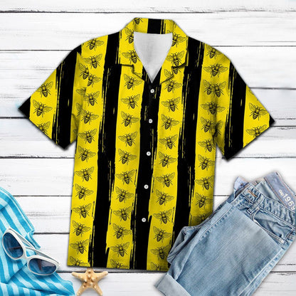 Bee Color - Hawaiian Shirt,Hawaiian Shirt Gift, Christmas Gift