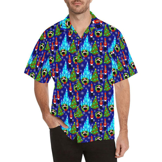 Beautiful Design Magic Castle Christmas Hawaiian Shirt, Hawaiian For Gift