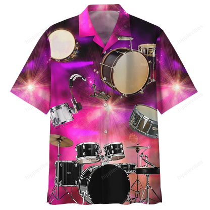 Is breá le Drum Instrument Réaltra Léine Haváís Corcra, Bronntanas Léine Haváí, Bronntanas Nollag