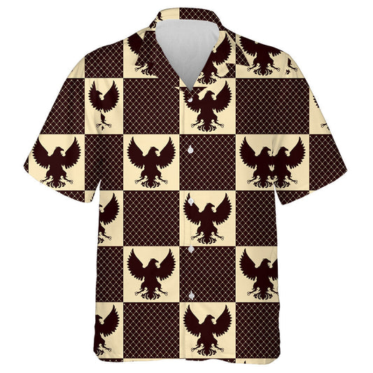 Scáthchruth Seanré an Iolair Ar Léine Haváí Seiceáilte, Haváís Le Bronntanas