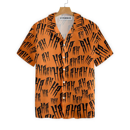Scary Laugh For Halloween Hawaiian Shirt,Hawaiian Shirt Gift, Christmas Gift