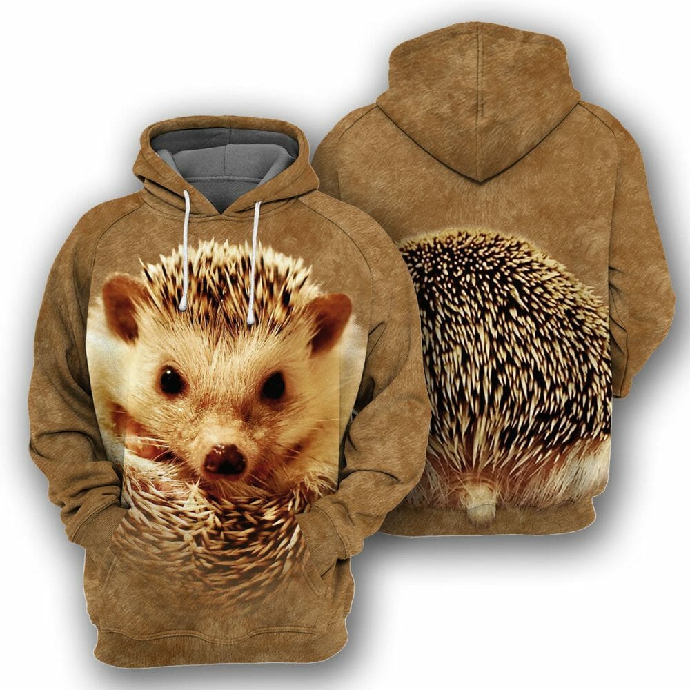 Hedgehog - 3D All Over Printed Shirt Tshirt Hoodie Apparel