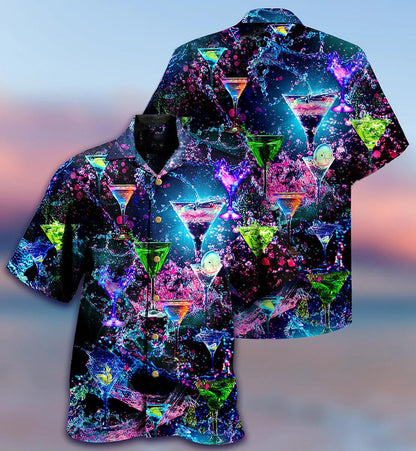 Cocktail There's Always Time For A Cocktail Hawaiian Shirt, Hawaiian For Gift