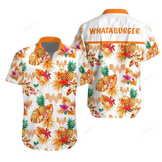 Whataburger Hawaiian Shirt, Hawaiian Shirt Gift, Christmas Gift