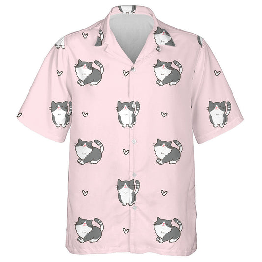 Dearadh Cartún agus Croí Ar Chúlra Bándearg Léine Haváís, Bronntanas Léine Haváíais, Bronntanas Nollag