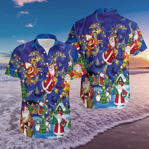 Design Hawaiian Shirt Believe In The Magic Of Christmas, Hawaiian Shirt Gift, Christmas Gift