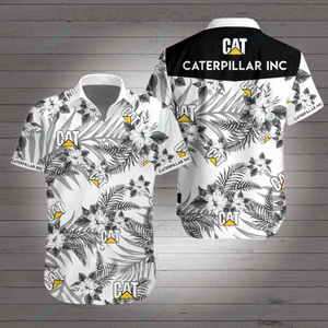 Caterpillar U Hawaiian Shirt_Hawaiian Shirt Gift, Christmas Gift