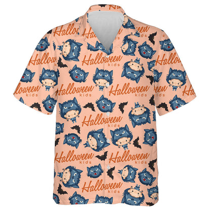 Buachaill agus Cailín ag caitheamh Oíche Shamhna Léine Haváíeach Hat Mac Tíre, Bronntanas Léine Haváíais, Bronntanas Nollag