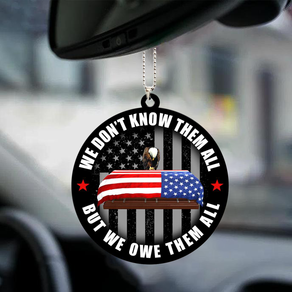 Ornáid Car Crochta Saighdiúir Níl aithne againn orthu go léir ach tá Comaoin againn ar fad orthu, Maisiú na Nollag