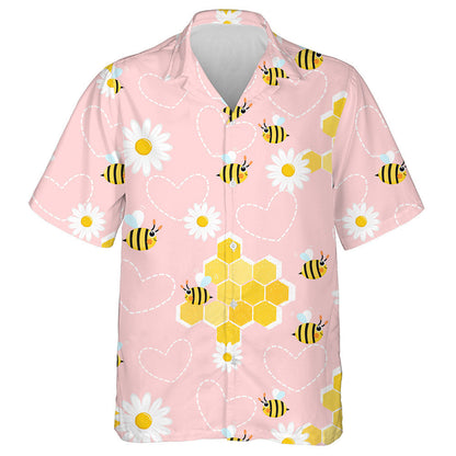 Beacha i nGairdín Bláthanna Nóinín ar Chúlra Bándearg Léine Haváís, Bronntanas Léine Haváís, Bronntanas Nollag