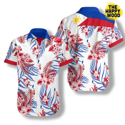 Philippines Proud Hawaiian Shirt, Hawaiian Shirt Gift, Christmas Gift