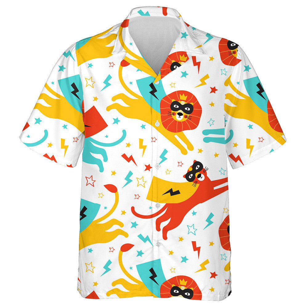 Sárlaoch Lion And Panther Wih Srart Léine Haváí níos Gile, Bronntanas Léine Haváíais, Bronntanas Nollag