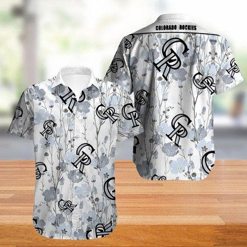 Colorado Rockies Hawaiian Shirt, Hwaiian For Gift