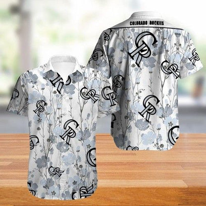 Colorado Rockies Hawaiian Shirt, Hwaiian For Gift
