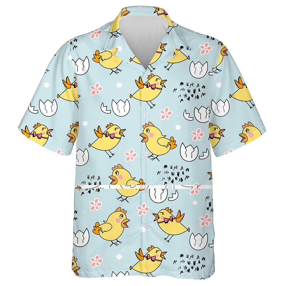 Sicín Greannmhar a Réitíonn Le Léine Haváíach Bláthanna Agus Uibheacha, Bronntanas Léine Haváíais, Bronntanas Nollag