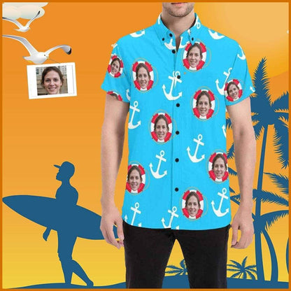 Ancaire Bán I nGrianghraf Éadrom Gorm Léine Haváís Saincheaptha, Bronntanas Léine Haváíais, Bronntanas Nollag