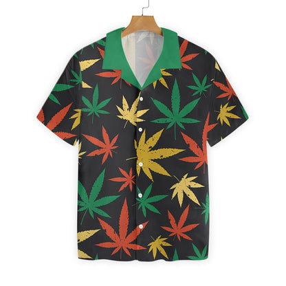 Colorful Skuncle On Dark Pattern Hawaiian Shirt, Hawaiian Shirt Gift, Christmas Gift