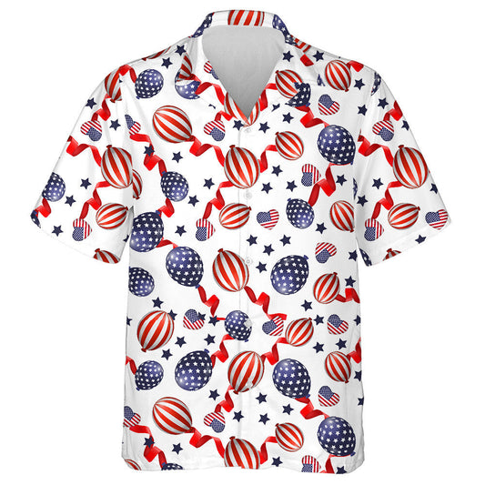 Stráice Deirge Maisiúil agus balún Réalta Ghorm Léine tírghrá Haváís, Bronntanas Léine Haváís, Bronntanas Nollag