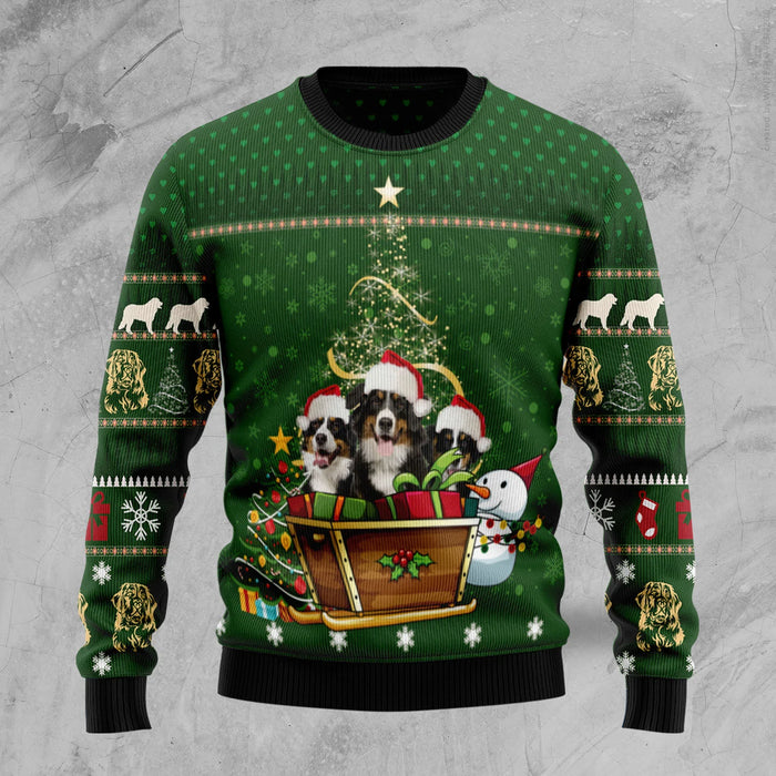 Bernese Mountain Dog Group Xmas Ugly Christmas Sweater, Christmas Ugly Sweater,Christmas Gift,Gift Christmas 2022