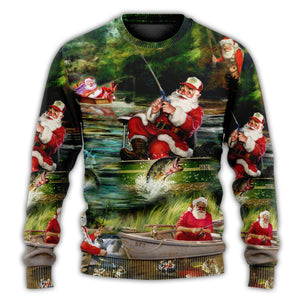 Christmas Merry Fishmasand A Happy New Reel Ugly Christmas Sweater, Christmas Gift, Gift Christmas 2024