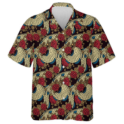 Uigeacht Dragon Síneach i Stíl na hÁise' Léine Haváí, Haváis Don Bronntanas