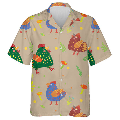 Sicín Greannmhar ildaite le Bláth Uibheacha Agus Léine Haváí Duilleog, Bronntanas Léine Haváís, Bronntanas Nollag