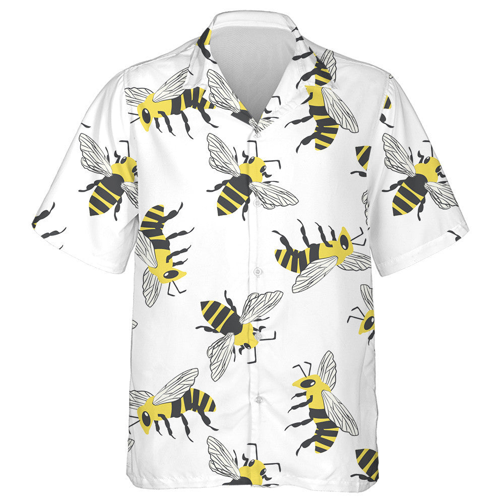 Dubh Agus Buí Lámh Tarraingthe ag Eitilt Mil Bee Léine Haváís, Bronntanas Léine Haváís, Bronntanas Nollag