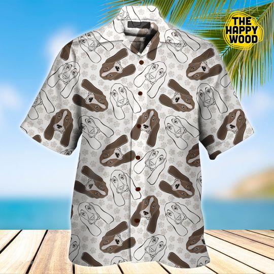 Dachshund 3D Hawaiian Hawaii Shirt, Hwaiian For Gift