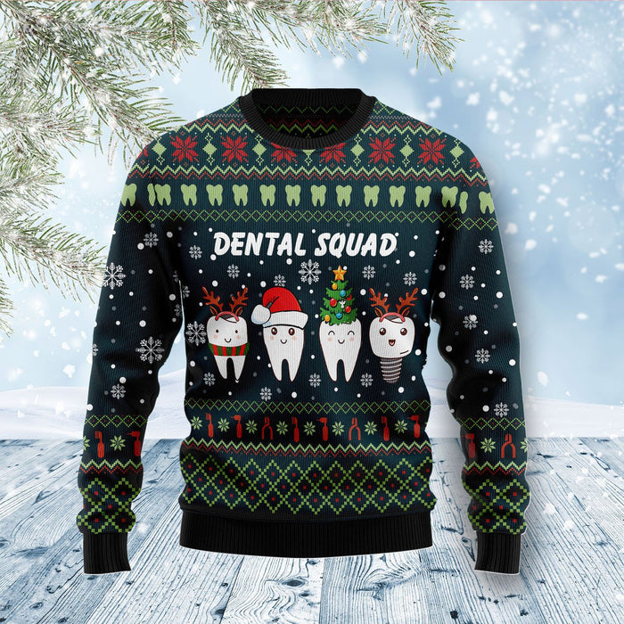 Dental Squad Ugly Christmas Sweater, Christmas Gift, Gift Christmas 2024