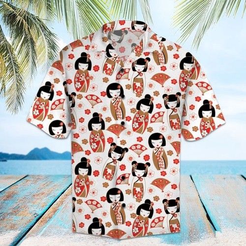 Amazing Geisha Hawaiian Shirt Summer, Hawaiian Shirt Gift, Christmas Gift