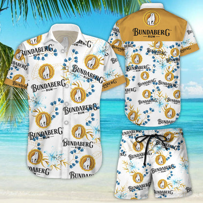 Bundaberg Rum Hawaiian Shirt,Hawaiian Shirt Gift, Christmas Gift