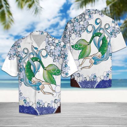 Dreamy Mermaid- Hawaiian Shirt_Hawaiian Shirt Gift, Christmas Gift