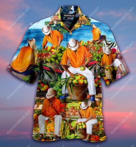 Enjoy Tropical Vibes Unisex Hawaiian Shirt_Hawaiian Shirt Gift, Christmas Gift