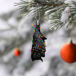 Bat Christmas Ornament, Christmas Ornament Gift, Christmas Gift, Christmas Decoration