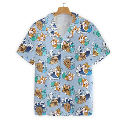 Maighdean Mhara agus Patrún Tonn Gorm Dearadh Léine Haváís, Bronntanas Léine Haváís, Bronntanas Nollag