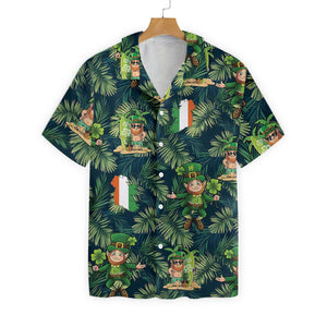 Amazing Irish Hooligan Saint Paddy's Day Design Hawaiian Shirt, Hawaiian Shirt Gift, Christmas Gift