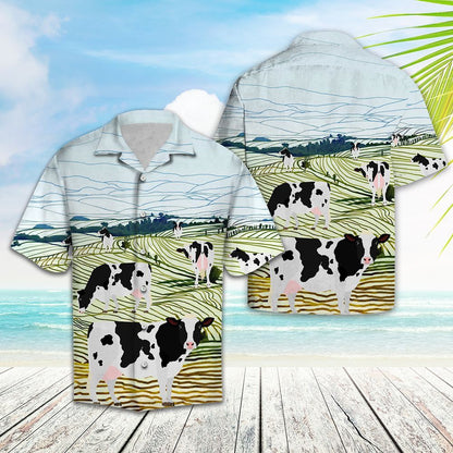 Cow Farm Hawaiian Shirt, Hwaiian For Gift