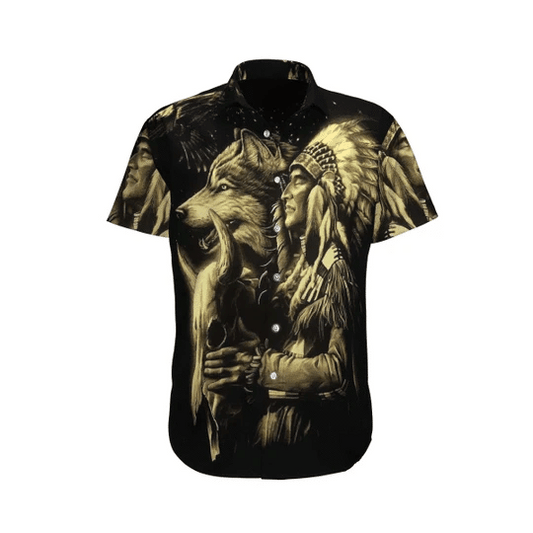 Dearadh Seanré Mheiriceá Dúchasach Uiscedhath Léine Haváís, Hwaiian Don Bronntanas