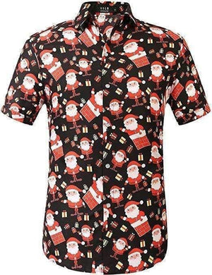 Lovely Santa Claus Holiday Party Christmas Hawaiian Shirt, Hawaiian Shirt Gift, Christmas Gift