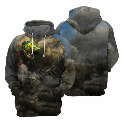 Mountain Biking - 3D All Over Printed Shirt Tshirt Hoodie Apparel