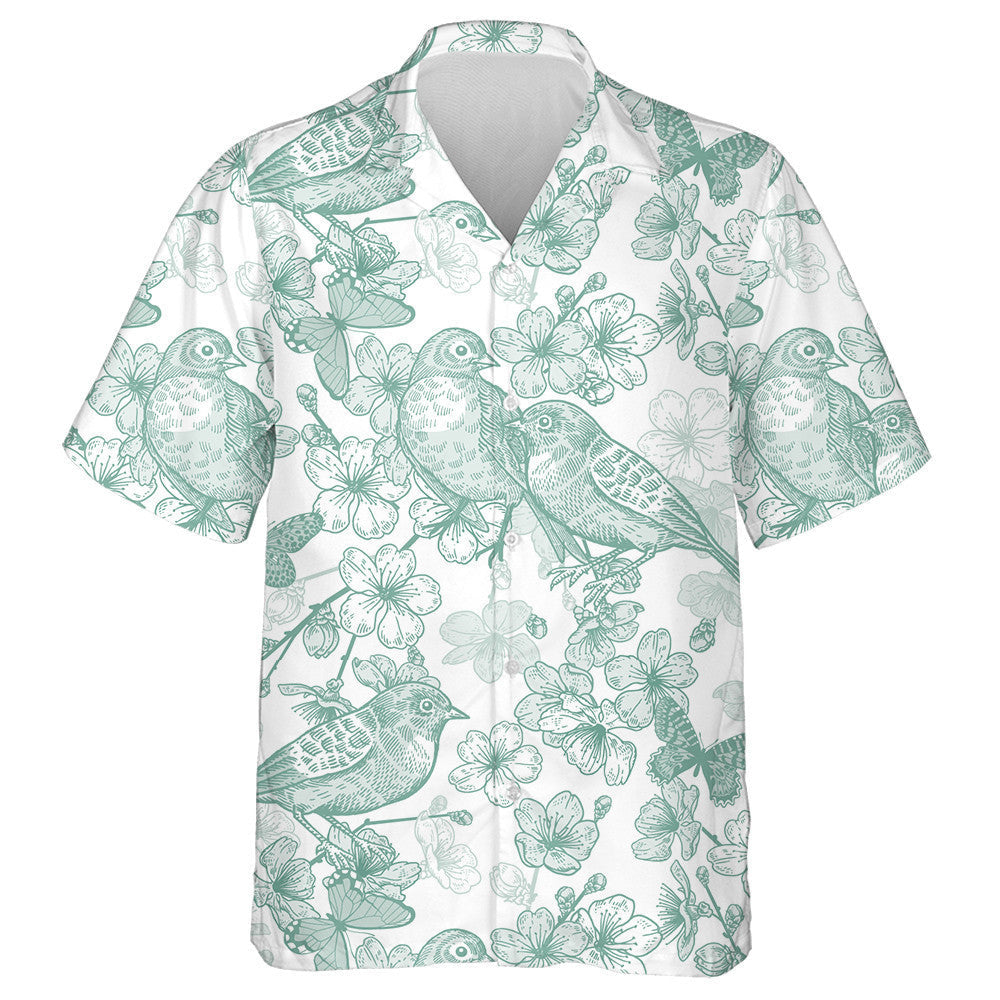 Éan Silíní Seapánach Agus Féileacáin Léine Haváí Glas Agus Bán, Bronntanas Léine Haváíais, Bronntanas Nollag