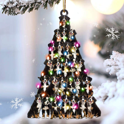 Bernese Mountain Lovely Tree Gift For Bernese Mountain Lover Gift For Dog Mom Ornament,Christmas Gift,Christmas Decoration