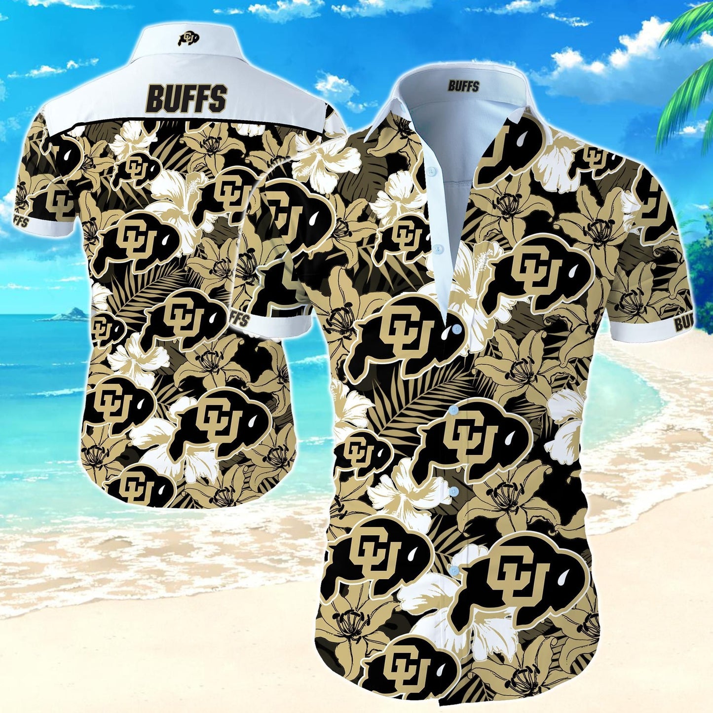 Colorado Buffaloes Hawaiian Shirt, Hwaiian For Gift