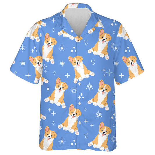 Little Cute Dog With Smiling Cute Face Hawaiian Shirt, Hawaiian Shirt Gift, Christmas Gift