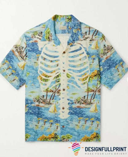 Léine Haváíais Chnámharlaigh Lh Aloha Shirt Feisteas Haváis d'Fhir Léinte haváíais do Mhná Léinte haváíais d'Fhir, Bronntanas Léine Haváíais, Bronntanas Nollag