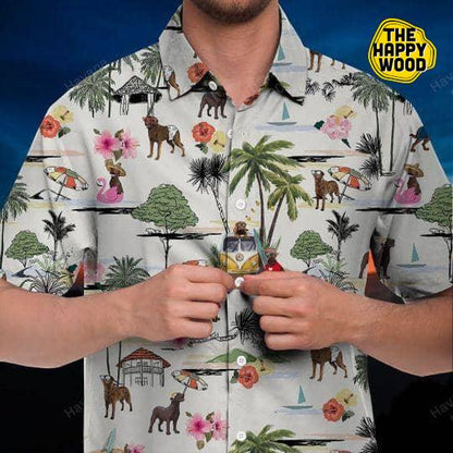 Chesapeake Bay Retriever Hawaiian Shirt Hawaiian Shirt Hawaii Beach Retro, Hawaiian Shirt Gift, Christmas Gift