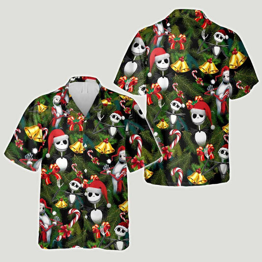 Nightmare Pumpkin King - Christmas Hawaiian Shirt,Hawaiian Shirt Gift, Christmas Gift